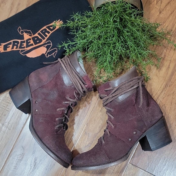 Freebird by Steven Shoes - Freebird By Steven Cage in Burgundy 6